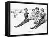 Swimsuits, 1900-Charles Dana Gibson-Framed Stretched Canvas