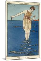 Swimwear, Barbier 1913-null-Mounted Art Print