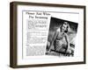 Swimwear Knitting Pattern, 1948-null-Framed Art Print