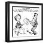 Swinburne and Sally Army-null-Framed Art Print