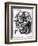 Swinburne Cartoon-Linley Sambourne-Framed Art Print