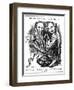 Swinburne Cartoon-Linley Sambourne-Framed Art Print