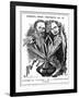 Swinburne Cartoon-Linley Sambourne-Framed Art Print