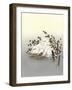 Swine and Roses-Peggy Harris-Framed Giclee Print