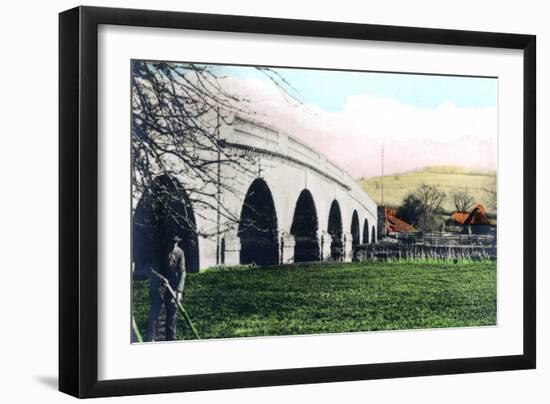 Swineford Bridge, Keynsham, Bath and Northeast Somerset, 1926-null-Framed Giclee Print