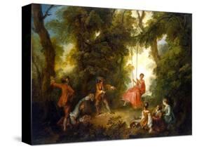 Swing, 1730S-Nicolas Lancret-Stretched Canvas