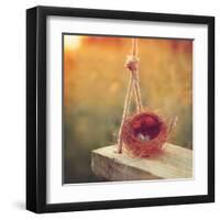 Swing and Nest-Mandy Lynne-Framed Art Print