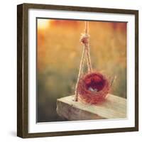 Swing and Nest-Mandy Lynne-Framed Art Print