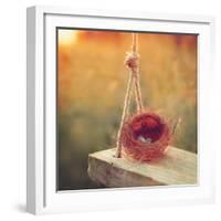 Swing and Nest-Mandy Lynne-Framed Art Print