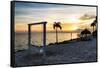 Swing at Sunset-Philippe Hugonnard-Framed Stretched Canvas