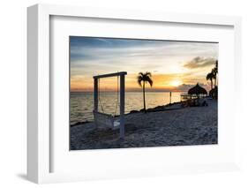 Swing at Sunset-Philippe Hugonnard-Framed Photographic Print