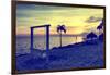 Swing at Sunset-Philippe Hugonnard-Framed Photographic Print