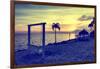 Swing at Sunset-Philippe Hugonnard-Framed Photographic Print