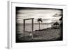 Swing at Sunset-Philippe Hugonnard-Framed Photographic Print