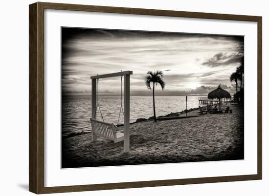 Swing at Sunset-Philippe Hugonnard-Framed Photographic Print