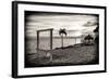 Swing at Sunset-Philippe Hugonnard-Framed Photographic Print