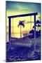 Swing Beach at Sunset-Philippe Hugonnard-Mounted Photographic Print