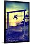 Swing Beach at Sunset-Philippe Hugonnard-Framed Photographic Print