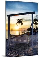 Swing Beach at Sunset-Philippe Hugonnard-Mounted Photographic Print