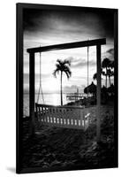 Swing Beach at Sunset-Philippe Hugonnard-Framed Photographic Print