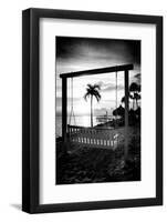 Swing Beach at Sunset-Philippe Hugonnard-Framed Photographic Print