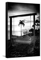 Swing Beach at Sunset-Philippe Hugonnard-Framed Stretched Canvas