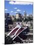 Swing Bridge and Castle, Newcastle (Newcastle-Upon-Tyne), Tyne and Wear, England, United Kingdom-James Emmerson-Mounted Photographic Print