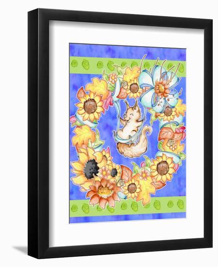 Swing into Fall-Valarie Wade-Framed Premium Giclee Print