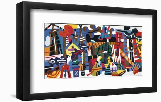 Swing Landscape, 1938-Stuart Davis-Framed Art Print