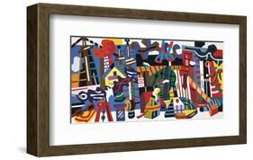 Swing Landscape, 1938-Stuart Davis-Framed Art Print