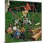 "Swing-set", June 16, 1956-Amos Sewell-Mounted Giclee Print