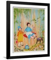 Swing Set-Mildred Barrett-Framed Collectable Print