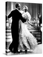 Swing Time, Fred Astaire, Ginger Rogers, 1936-null-Stretched Canvas