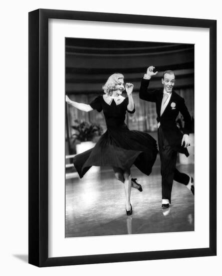 Swing Time, Ginger Rogers, Fred Astaire, 1936-null-Framed Photo