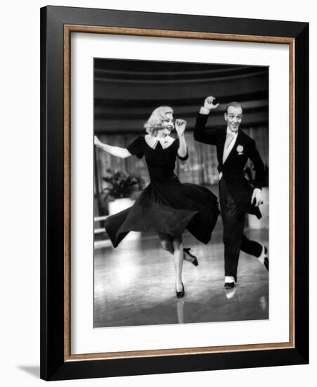 Swing Time, Ginger Rogers, Fred Astaire, 1936-null-Framed Photo