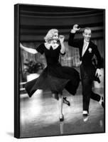 Swing Time, Ginger Rogers, Fred Astaire, 1936-null-Framed Photo