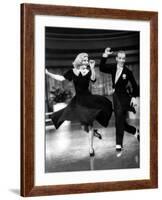 Swing Time, Ginger Rogers, Fred Astaire, 1936-null-Framed Photo