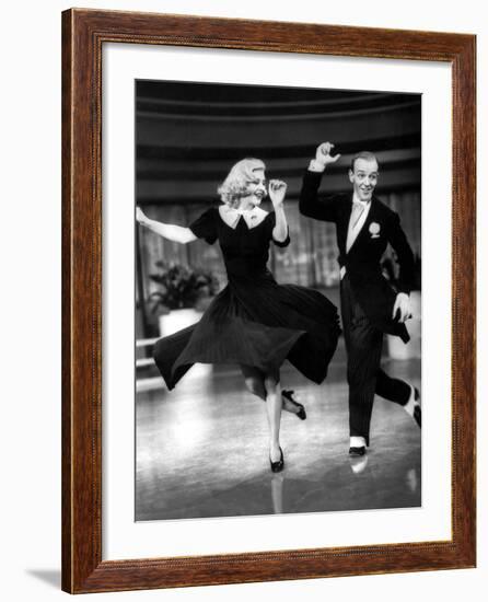 Swing Time, Ginger Rogers, Fred Astaire, 1936-null-Framed Photo