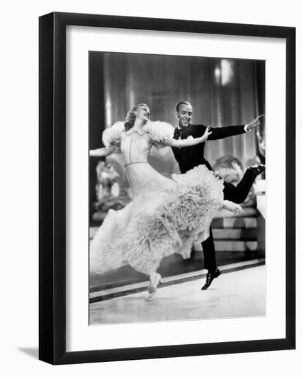 Swing Time, Ginger Rogers, Fred Astaire, 1936-null-Framed Photo