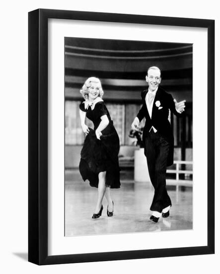 Swing Time, Ginger Rogers, Fred Astaire, 1936-null-Framed Photo