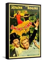 Swing Time, Ginger Rogers, Fred Astaire, Fred Astaire, Ginger Rogers, 1936-null-Framed Stretched Canvas