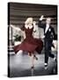 Swing Time, L-R: Ginger Rogers, Fred Astaire, 1936-null-Stretched Canvas