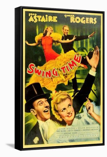 Swing Time-null-Framed Stretched Canvas