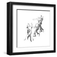 Swing to the Music-Roger Vilar-Framed Art Print