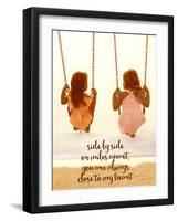 Swing Together, Side by Side-Betsy Cameron-Framed Art Print