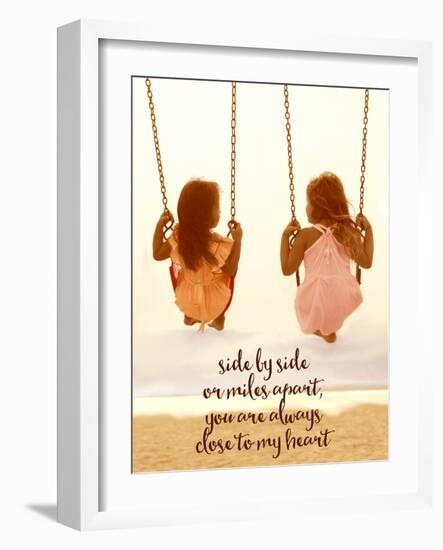 Swing Together, Side by Side-Betsy Cameron-Framed Art Print