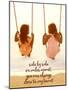 Swing Together, Side by Side-Betsy Cameron-Mounted Art Print