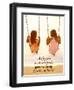 Swing Together, Side by Side-Betsy Cameron-Framed Art Print