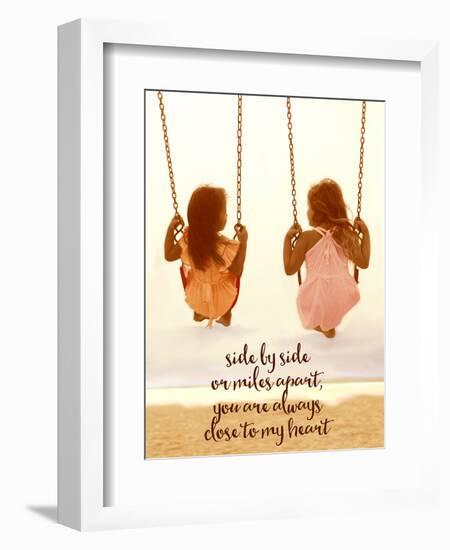 Swing Together, Side by Side-Betsy Cameron-Framed Art Print