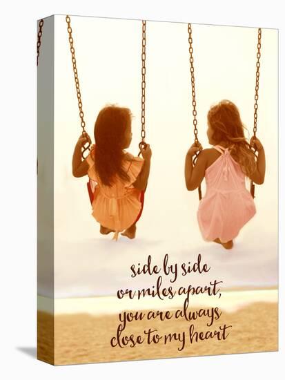 Swing Together, Side by Side-Betsy Cameron-Stretched Canvas